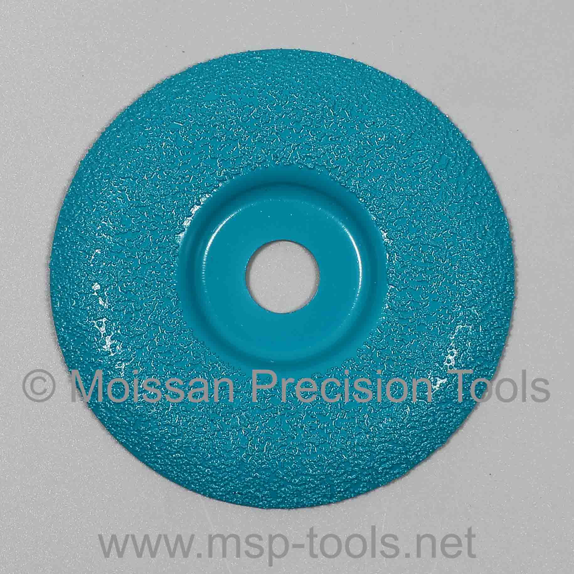 Curved diamond grinding wheel Type A
