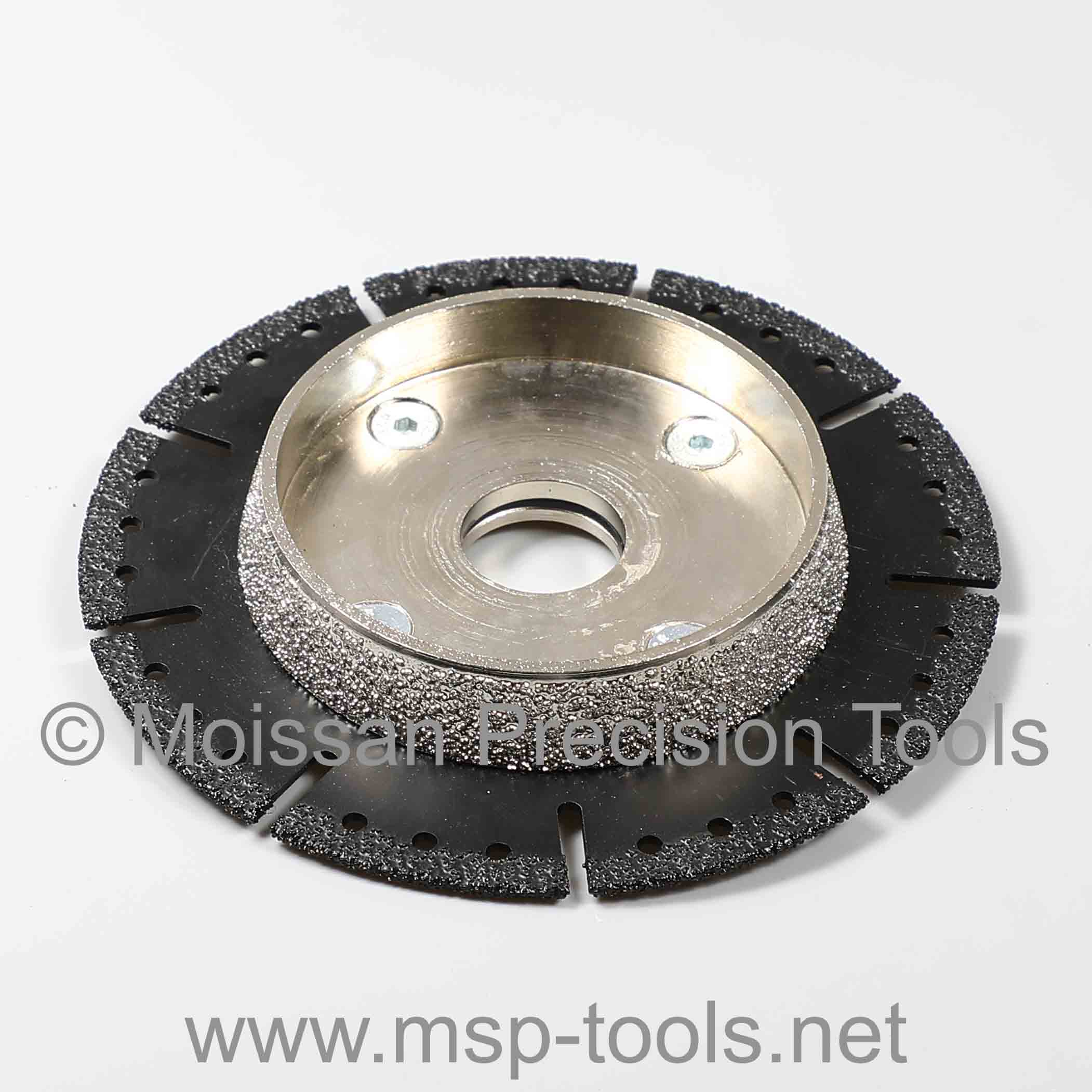 Brazed diamond saw blade pipe cutter