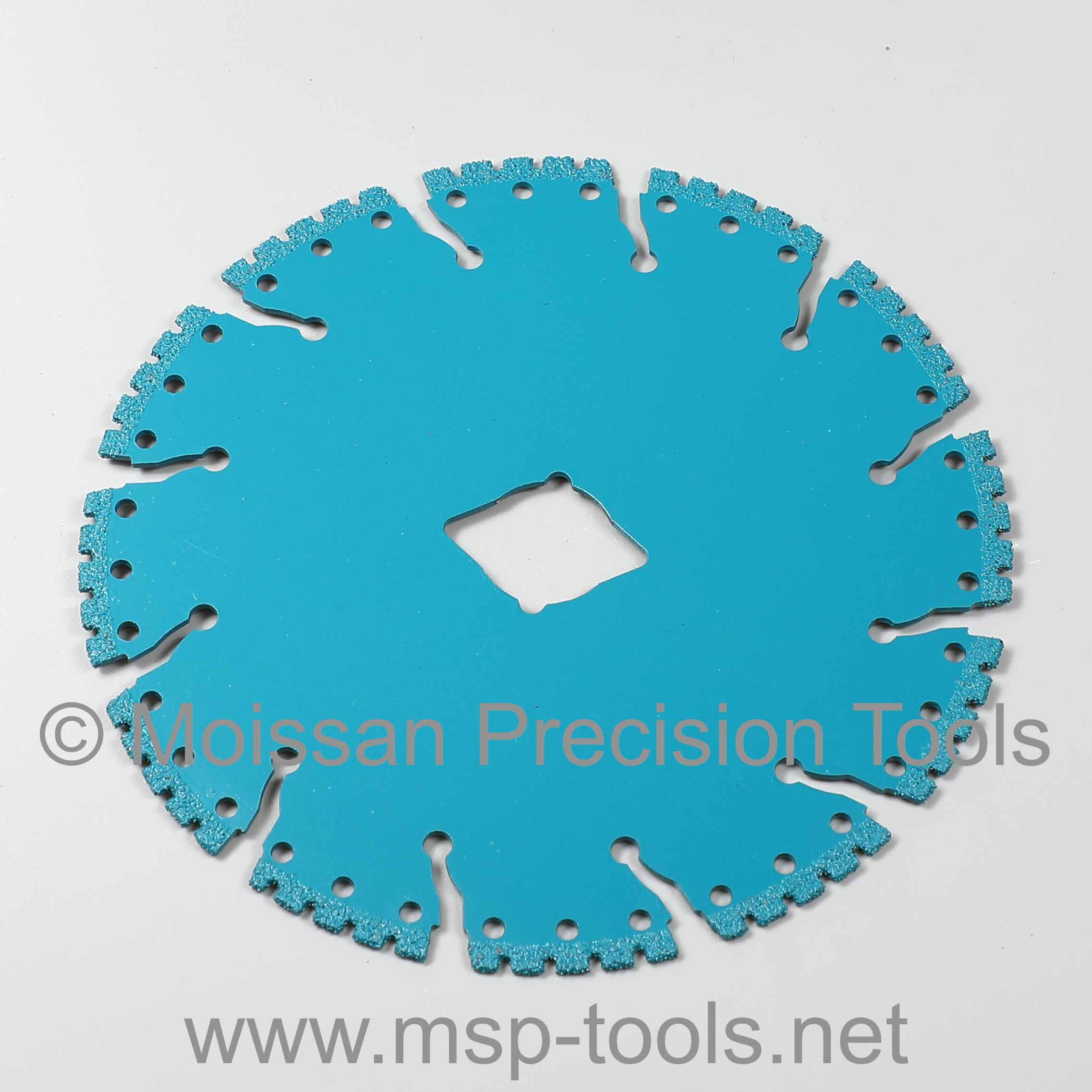 Brazed diamond saw blade Type F