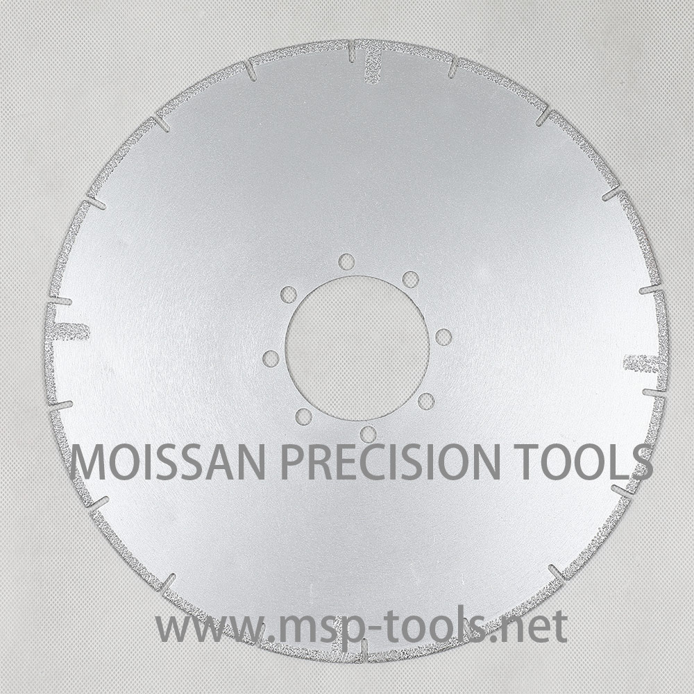 Brazed diamond Metal saw blade 