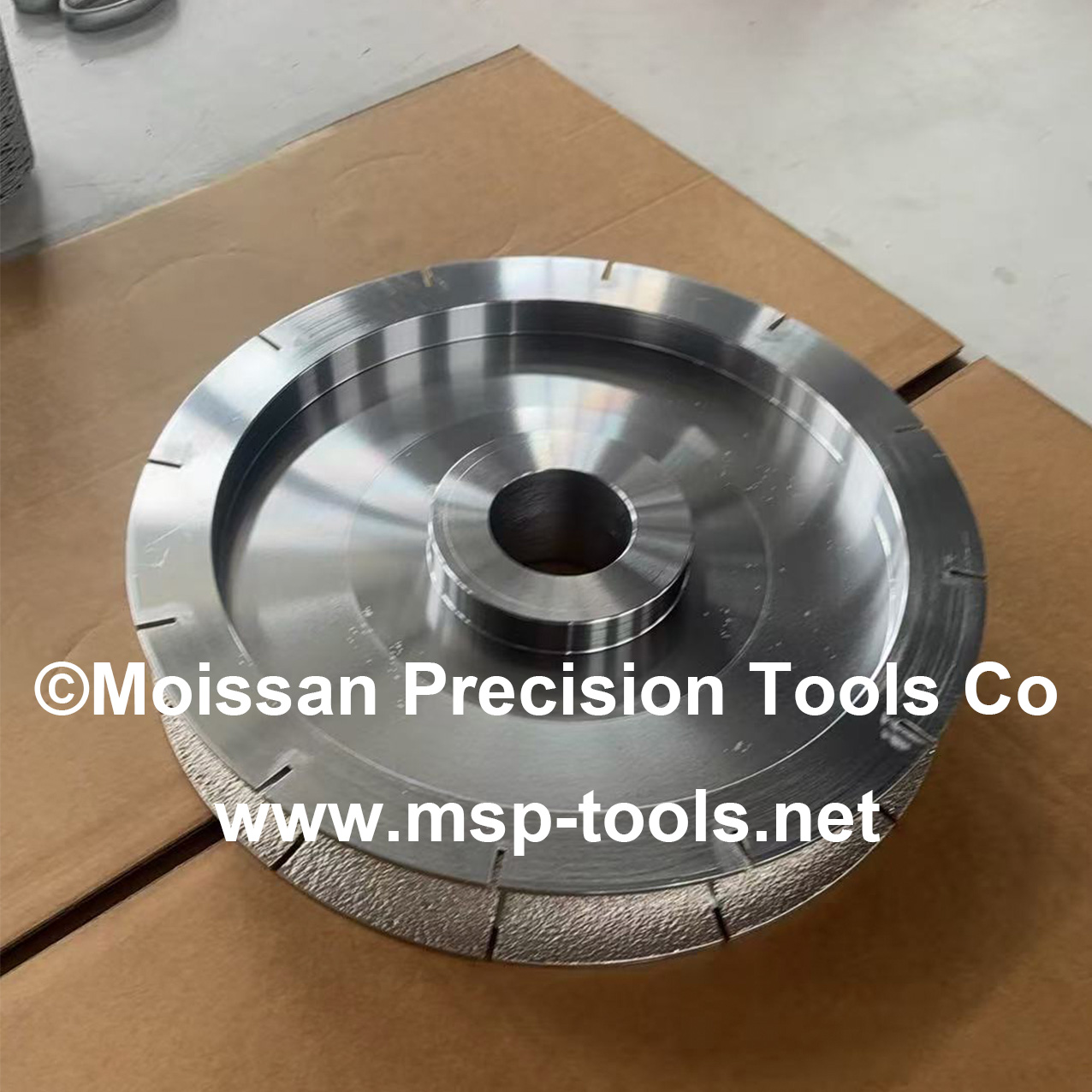 Vacuum brazed Diamond Profile wheel Full Bullnose Type B